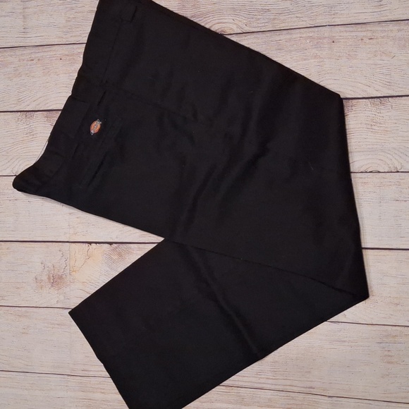 Dickies Other - Dickies Pants, Mens Work Pants Black Pants Sz 36 x 32, 873 Slim Straight